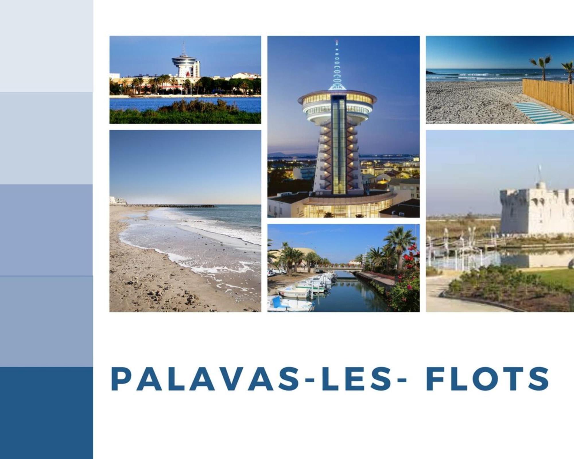 T2 Ecume Vue Mer Terrasse Parking Palavas-les-Flots Exterior foto